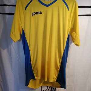 Joma S/S Soccer Jersey with V-Neck Collar (XL)